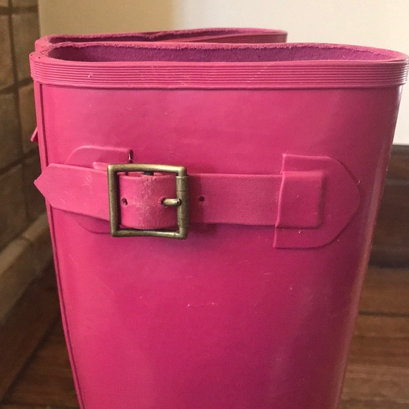 Polo Sport Pink Rainboots, Sz 6 - Picture 5 of 8